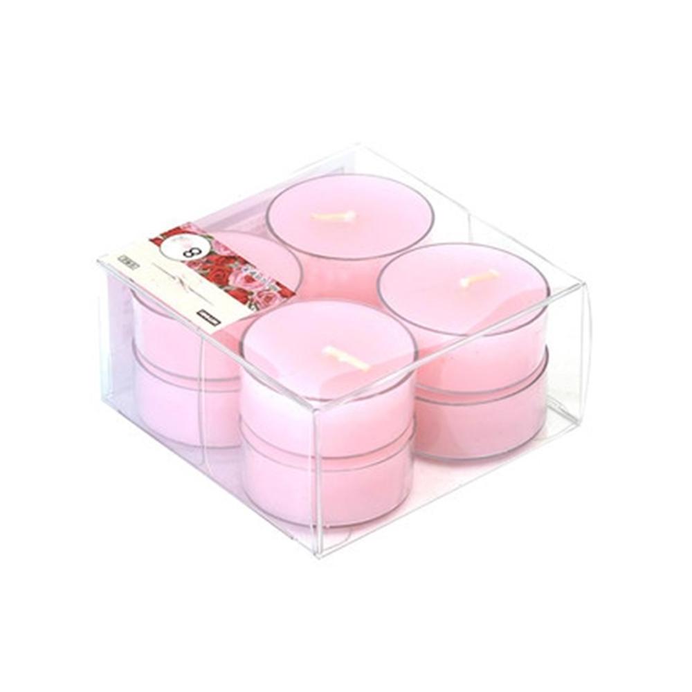 Wholesale 8 pack Multicolor Highly Scented Small Scented Tealight Candle For Birthday Wedding Party Pool Holiday