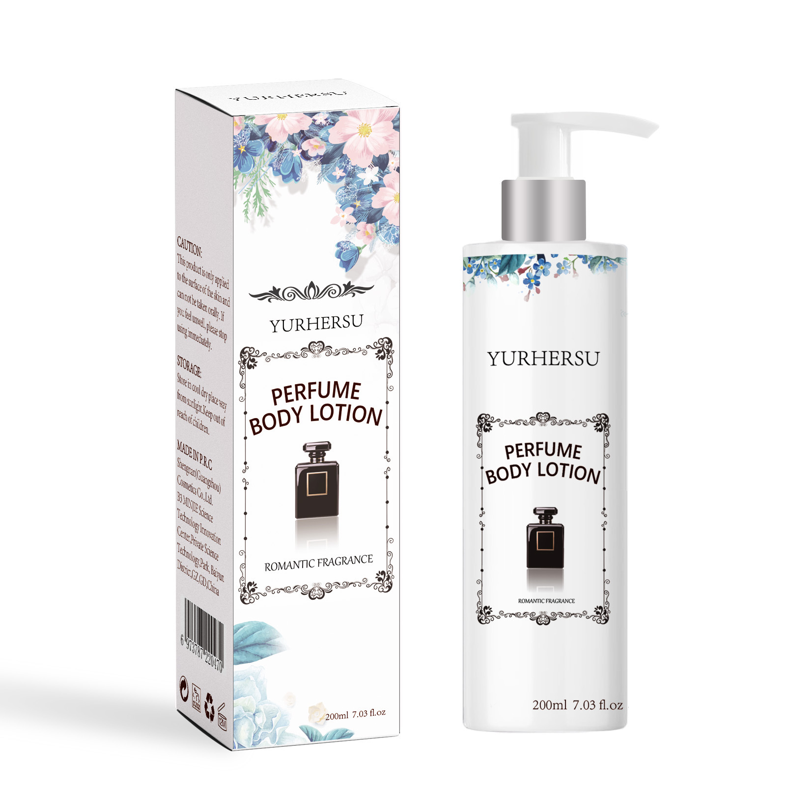 Private Label Korean Perfume Natural Moisturizing Black Skin Lightening Whitening Body Lotion