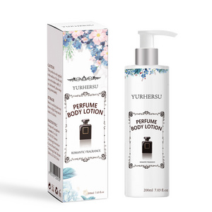 Private Label Korean Perfume Natural Moisturizing Black Skin Lightening Whitening Body Lotion