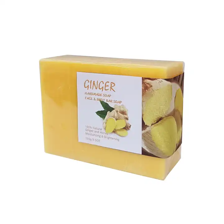 Natural Lemon Soap Bar for Face Body Turmeric Skin Soap Wash for Dark Spots Intimate Areas Underarms Turmeric Reduces Acne Soap