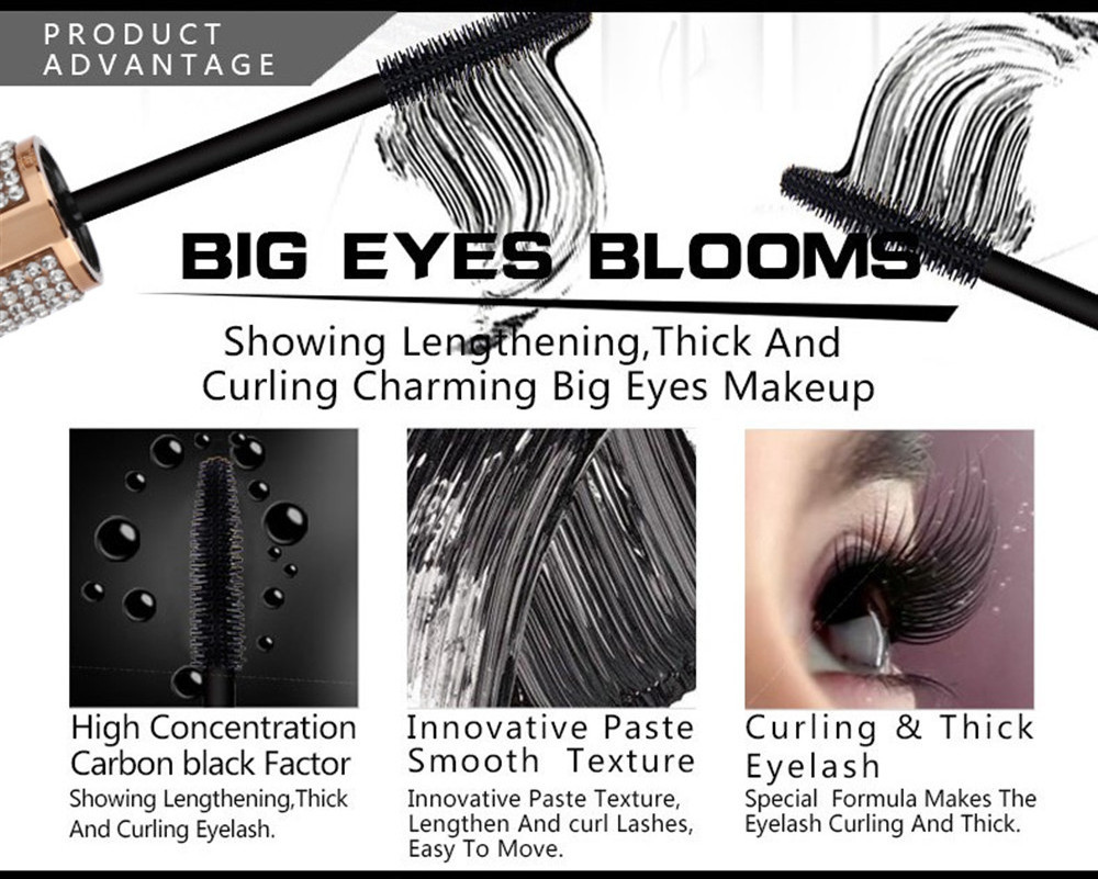 New product waterproof beauty eyelash growth liquid custom private label 4d lash extender mascara