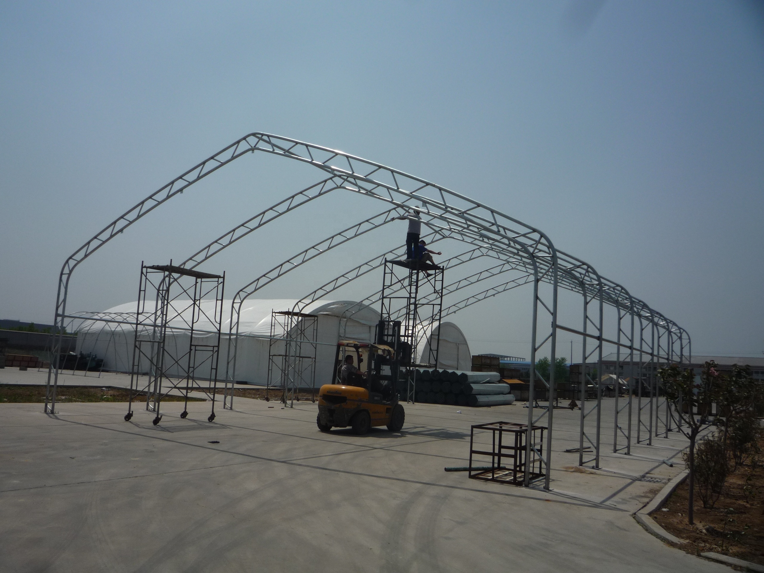 SUIHE PVC cover industrial tent storage hall