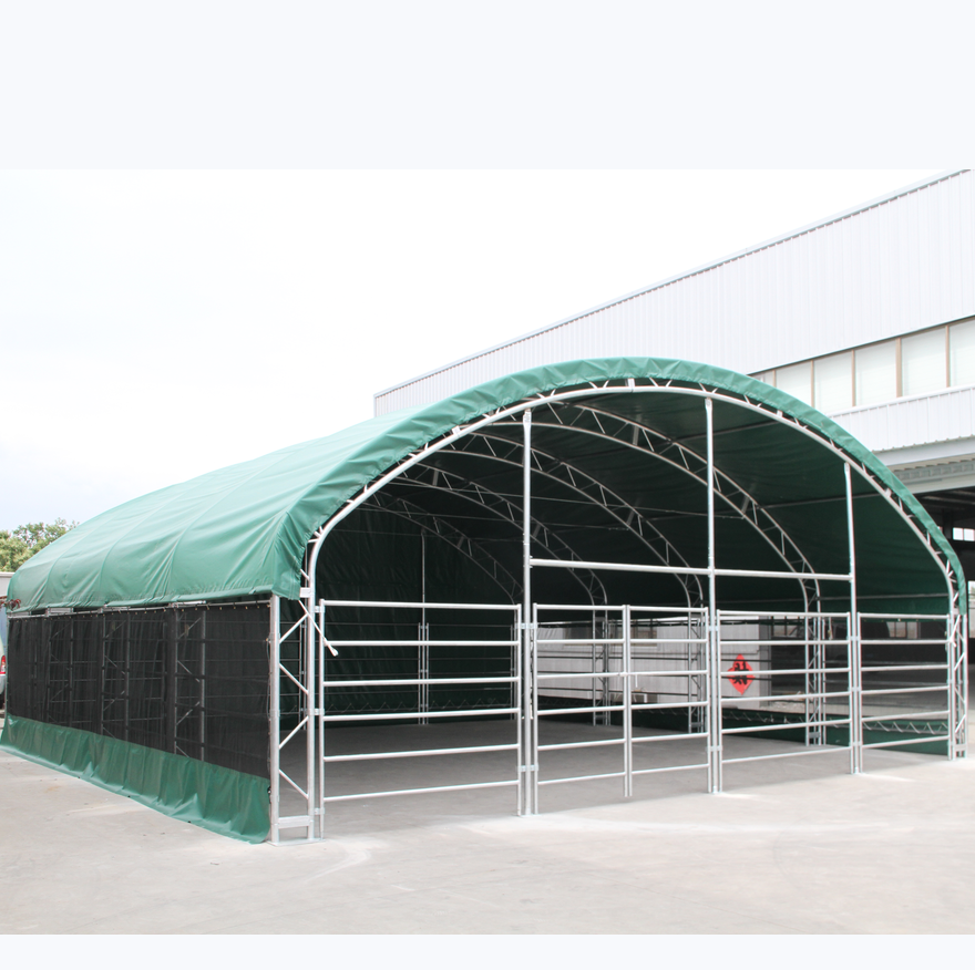 Xinli 10M Prefabricated Steel Structure Cowshed Dairy Cow Cattle Farm Shed Barns House design