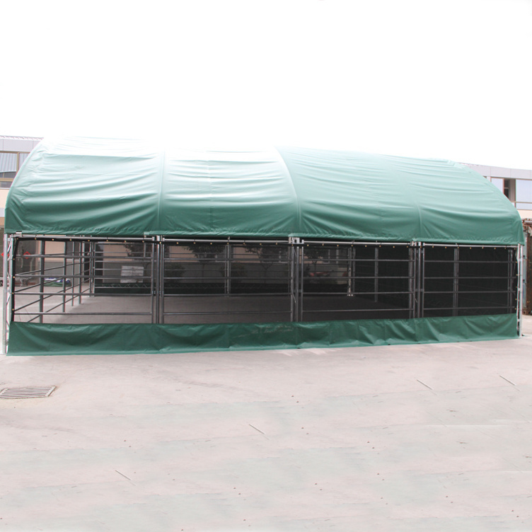 Xinli 10M Prefabricated Steel Structure Cowshed Dairy Cow Cattle Farm Shed Barns House design