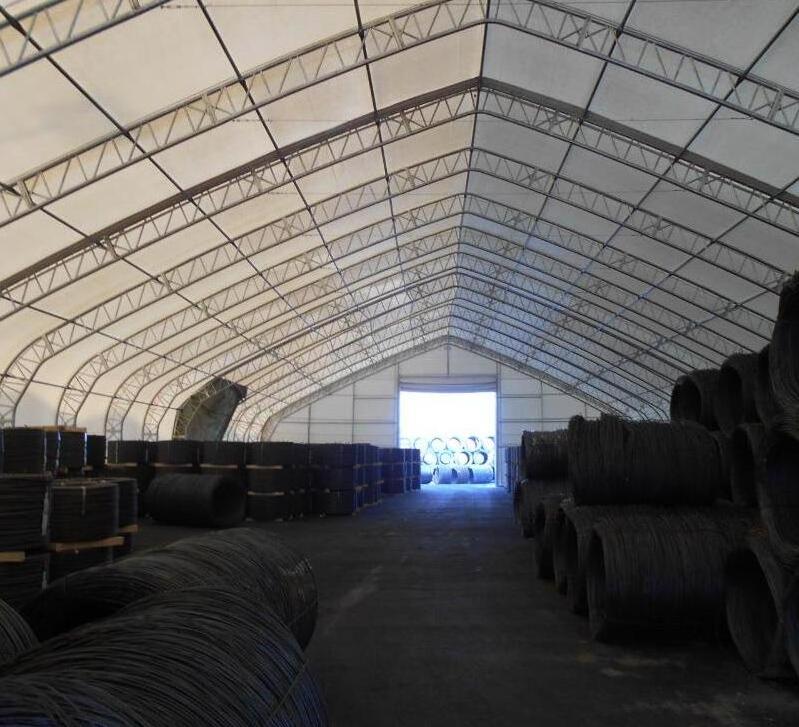 Suihe Galvanized Steel Structure Storage Tent Prefab Warehouse Durable Barn Tent