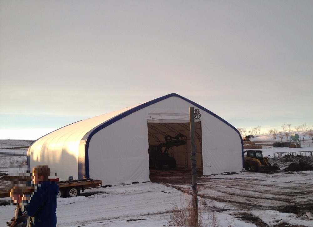 portable fabric cover warehouse/Steel frame Storage Buildings