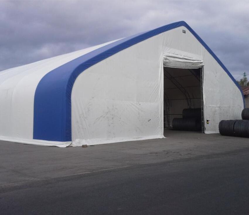 Suihe Galvanized Steel Structure Storage Tent Prefab Warehouse Durable Barn Tent