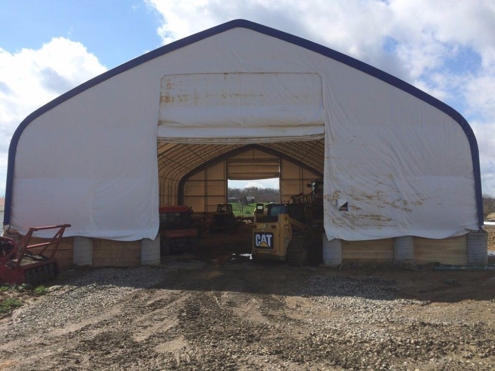 portable fabric cover warehouse/Steel frame Storage Buildings