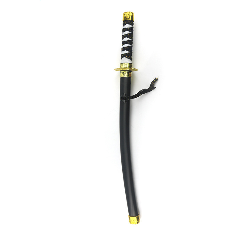 Children's weapon Japanese Samurai long plastic color mixed katana for sale