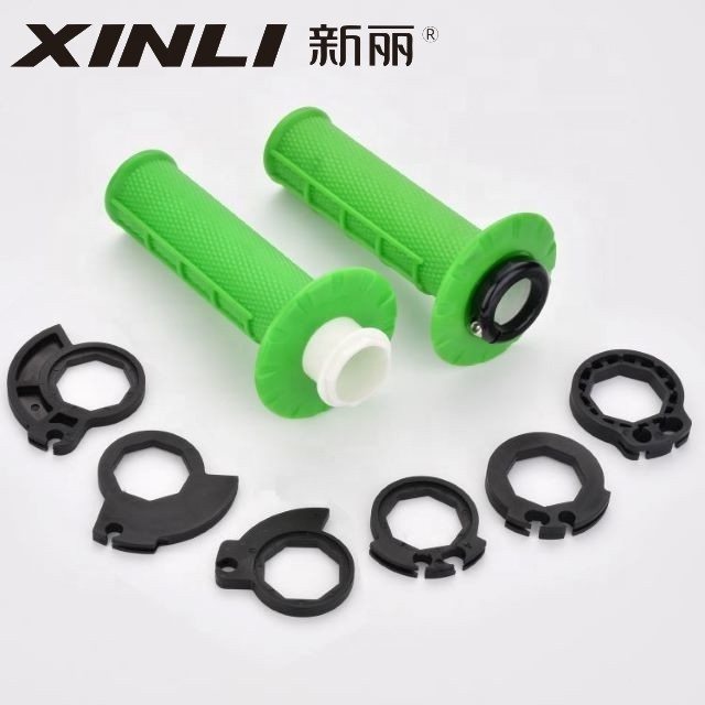 7/8'' 22mm Universal Half Waffler Lock on Off-Road Grips with Non-Slip Durable Design