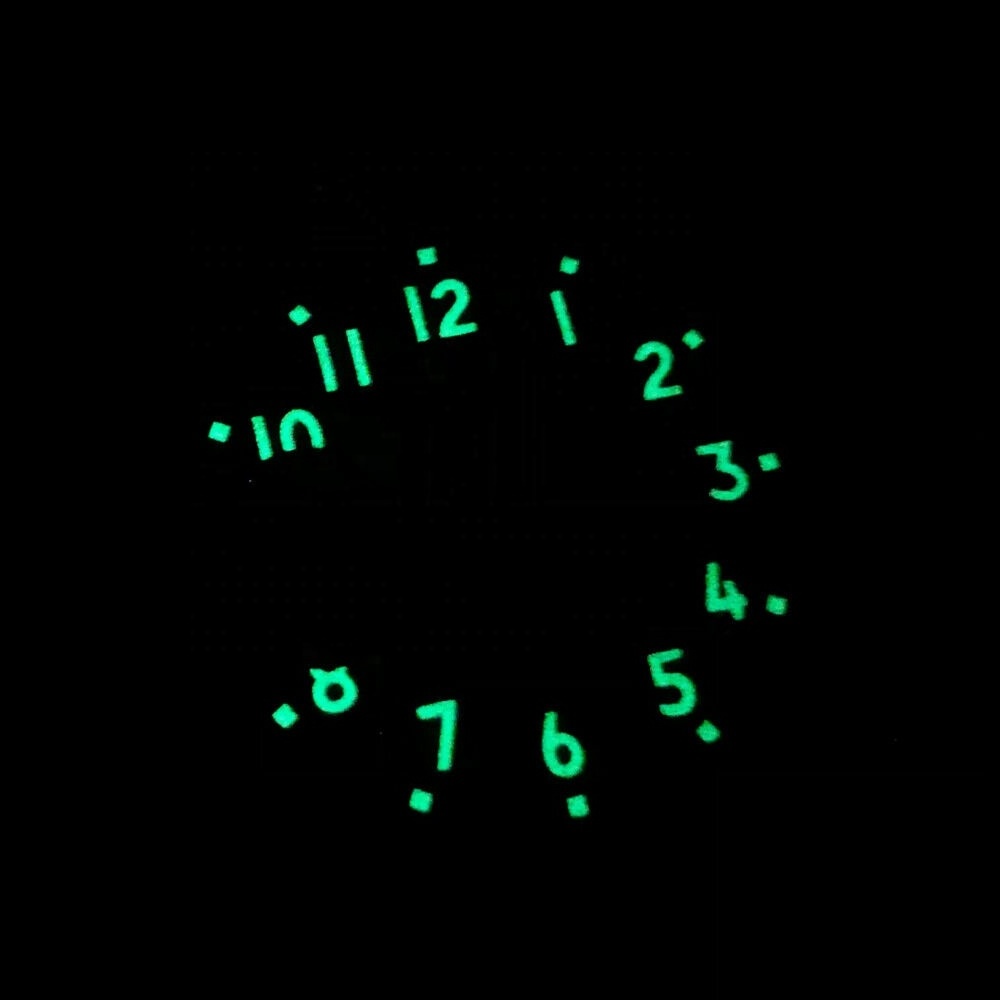 38.9MM Watch Pilot Dial Blue Green Luminous Face Plate For ETA 6497 6498 Second Small dial