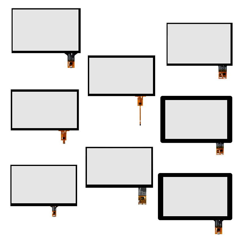 3.5 3.8 4.3 5  7 9 10.4 15 17 inchUSB capacitive touch screen panel with IIC+USB interface capacitive screen I2C interface