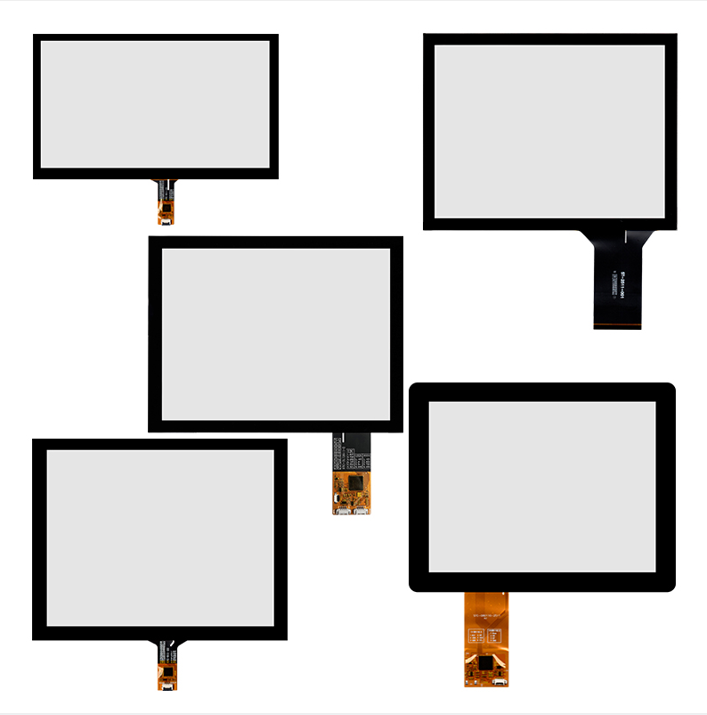 3.5 3.8 4.3 5  7 9 10.4 15 17 inchUSB capacitive touch screen panel with IIC+USB interface capacitive screen I2C interface