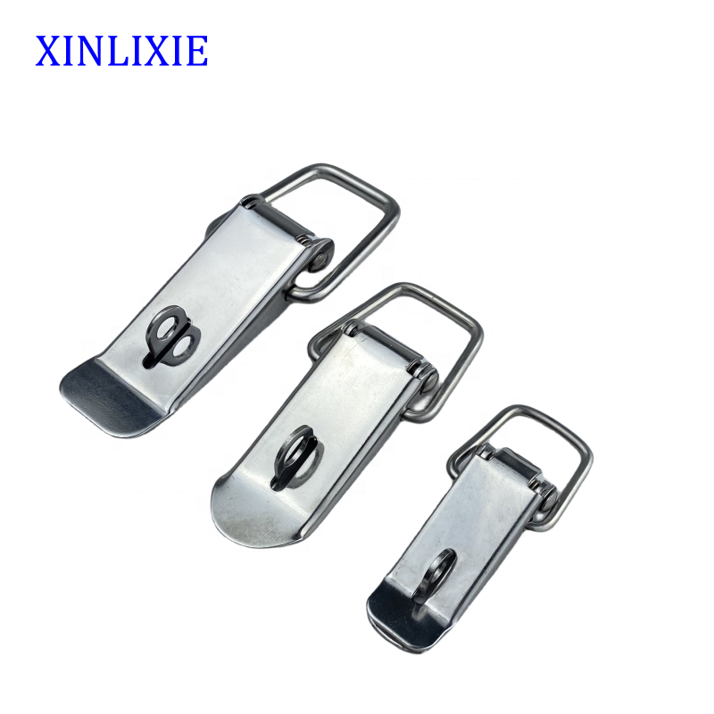 Stainless Steel Spring Loaded Draw Toggle Latch Lock Catch Clamp Clip Door Toggle Latch