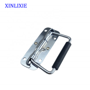 Pull Ring Handle Nickle Plated Iron Mount Toolbox Lifting Door Case Chest Recessed Handle Grip Pull