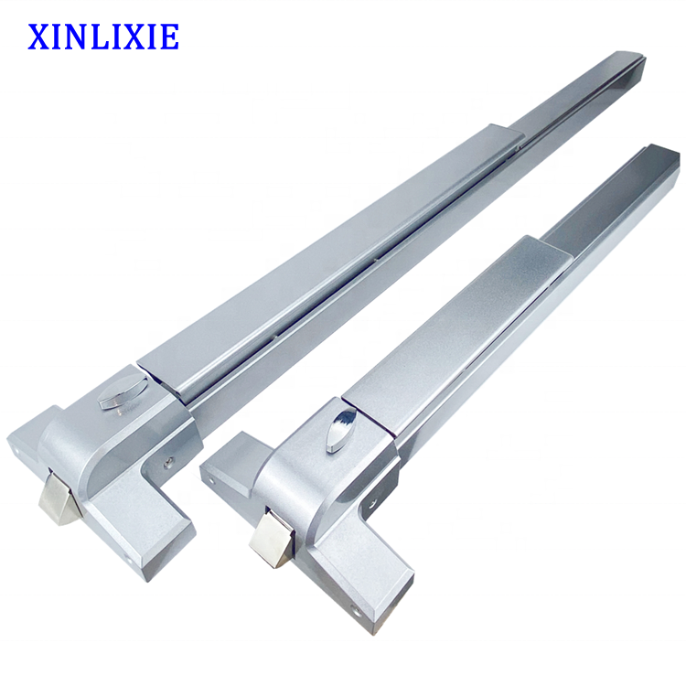 High Quality Safety Door Exit Device 1000MM  Alarm  Iron Paint Sliver Push Panic Bar