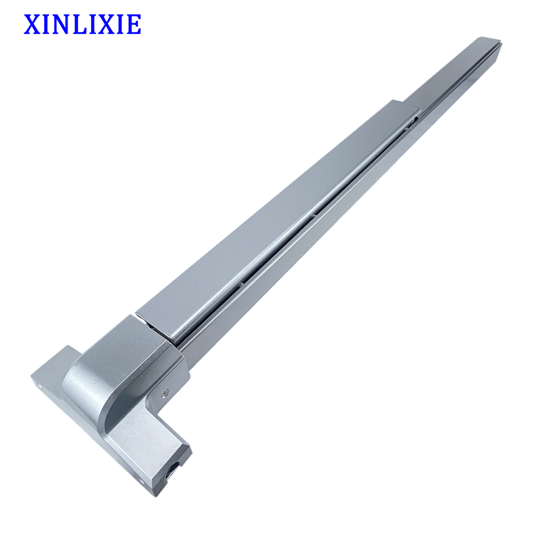 Iron Paint Sliver Commercial Emergency Escape Door Emergency Exit Double Door Lock 650Mm Panic Bar