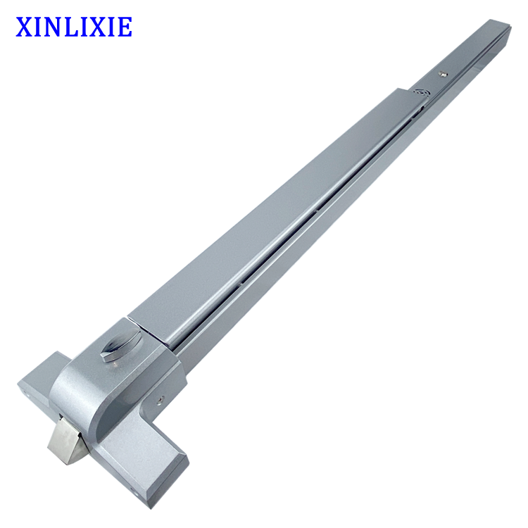 Iron Paint Sliver Commercial Emergency Escape Door Emergency Exit Double Door Lock 650Mm Panic Bar