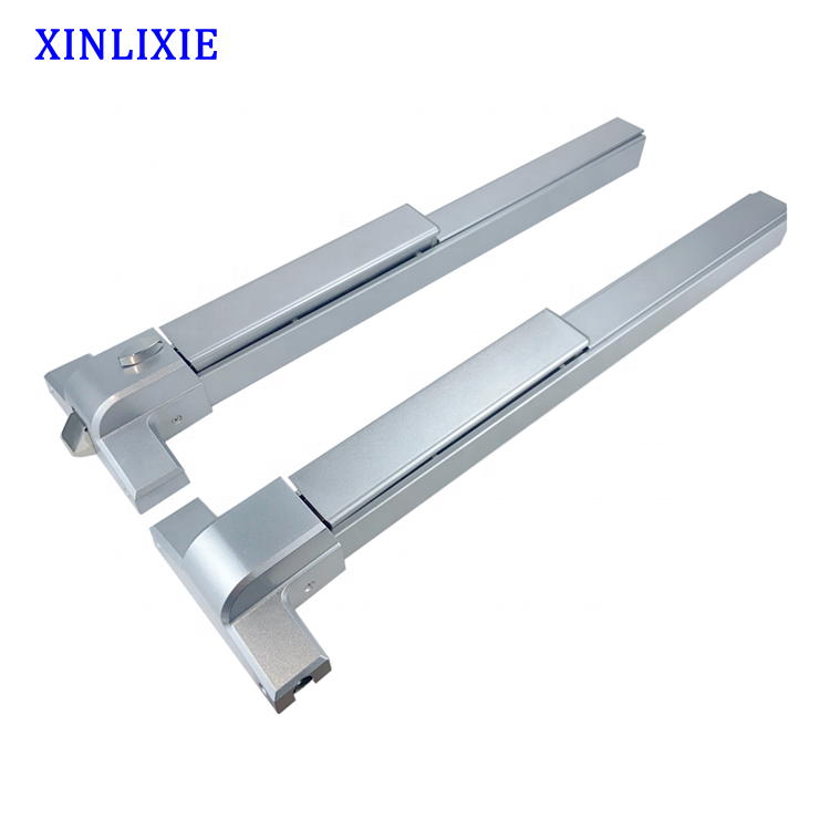 Fire Escape Door Lock Panic Push Bar Exit Device Emergency 1000Mm Size Lock Fire Vertical Rod Anti Panic Bar