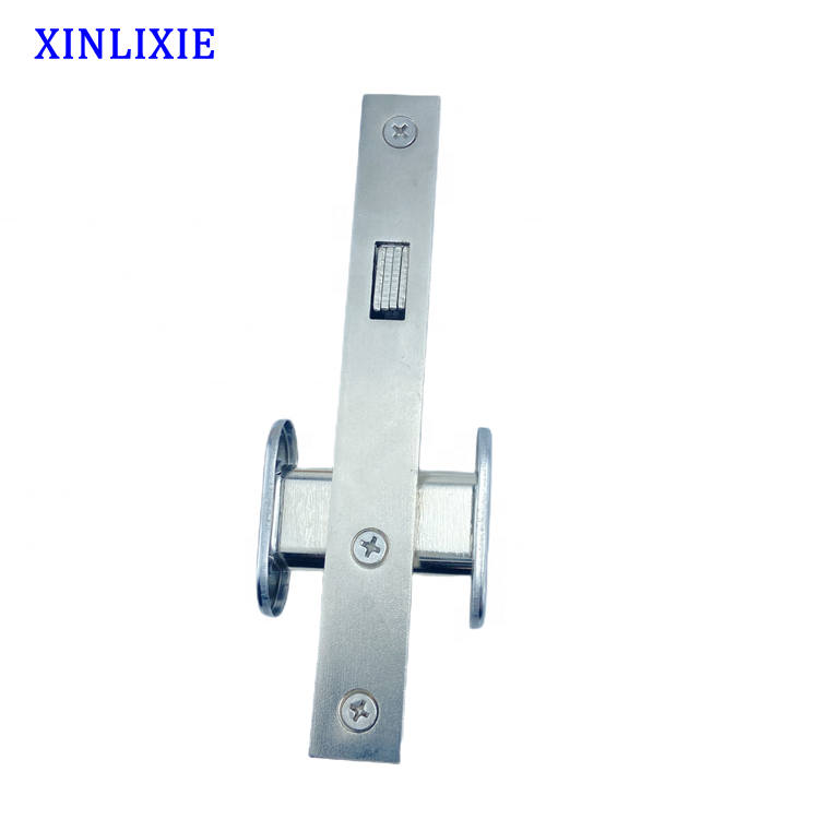 Wholesale Door And Window Accessories Metal Gate Narrow Style Aluminum Sliding Door Lock Hook Latch