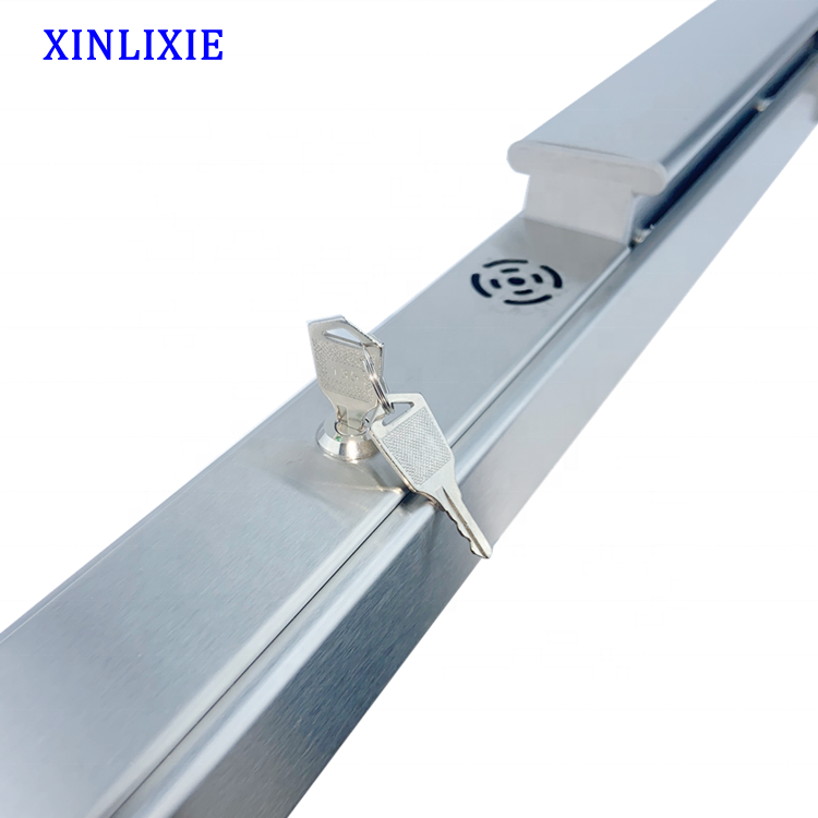 Commercial Door Push Bar Panic Exit Device Iron Paint Sliver Anti Panic Bar Fire Rated Door Lock Push Bar