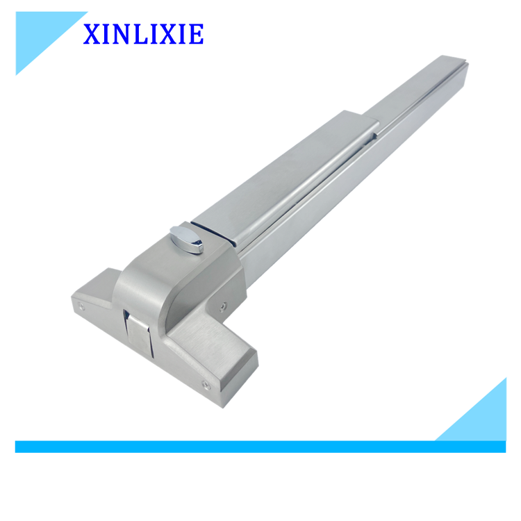 Fire Door Accessories Custom Metal Push Bar Panic Exit Device Panic Bar Emergency Exit Push Bar Security Hardware Door Lock