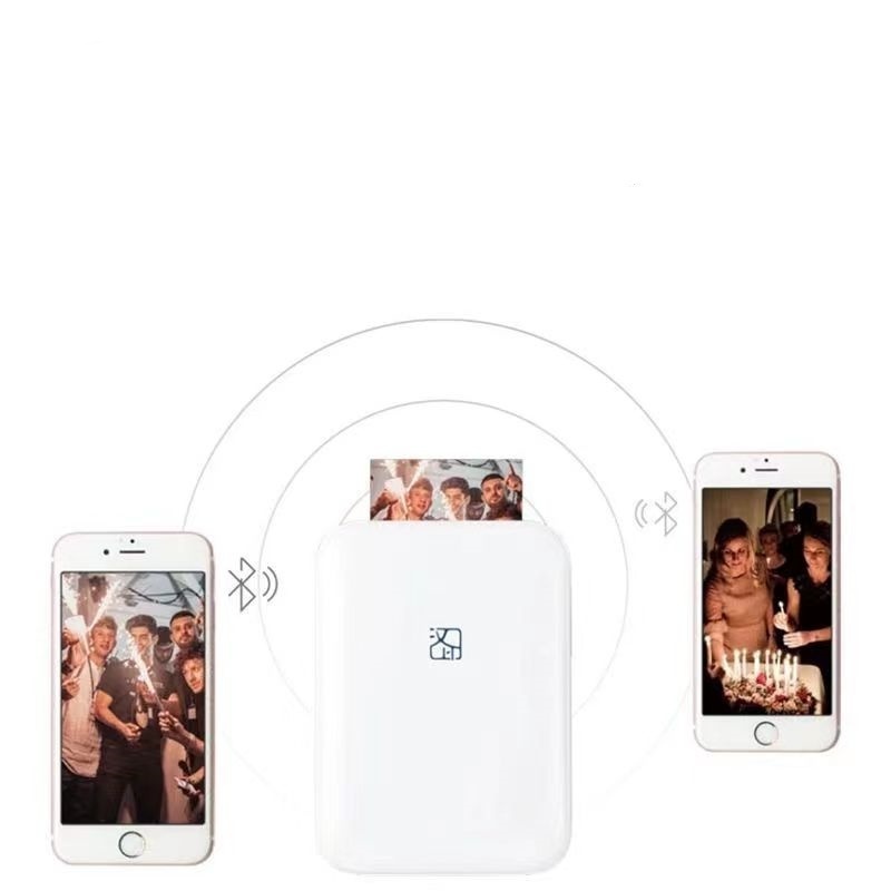 Popular products HPRT MT53 Mini Pocket 3 Inch Mini Bluetooth Wireless Photo Printer Portable Color Photo Printer