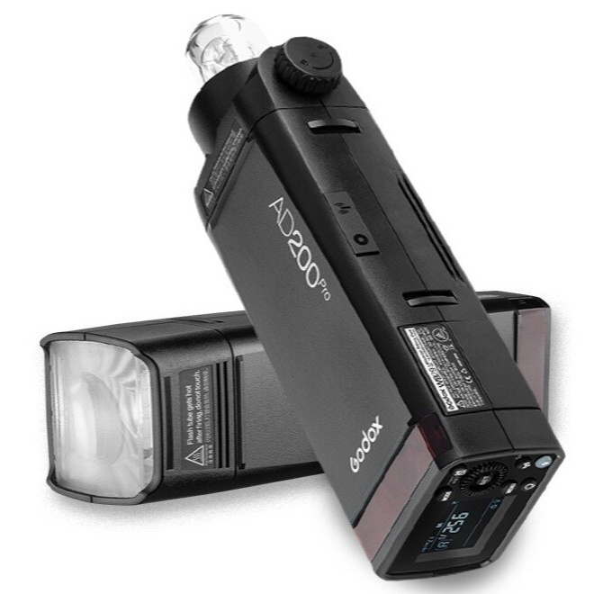 Go-dox AD200pro Flash light Lithium Battery Pocket Portable External Photography Fill Light SLR Camera High Speed  Flash light