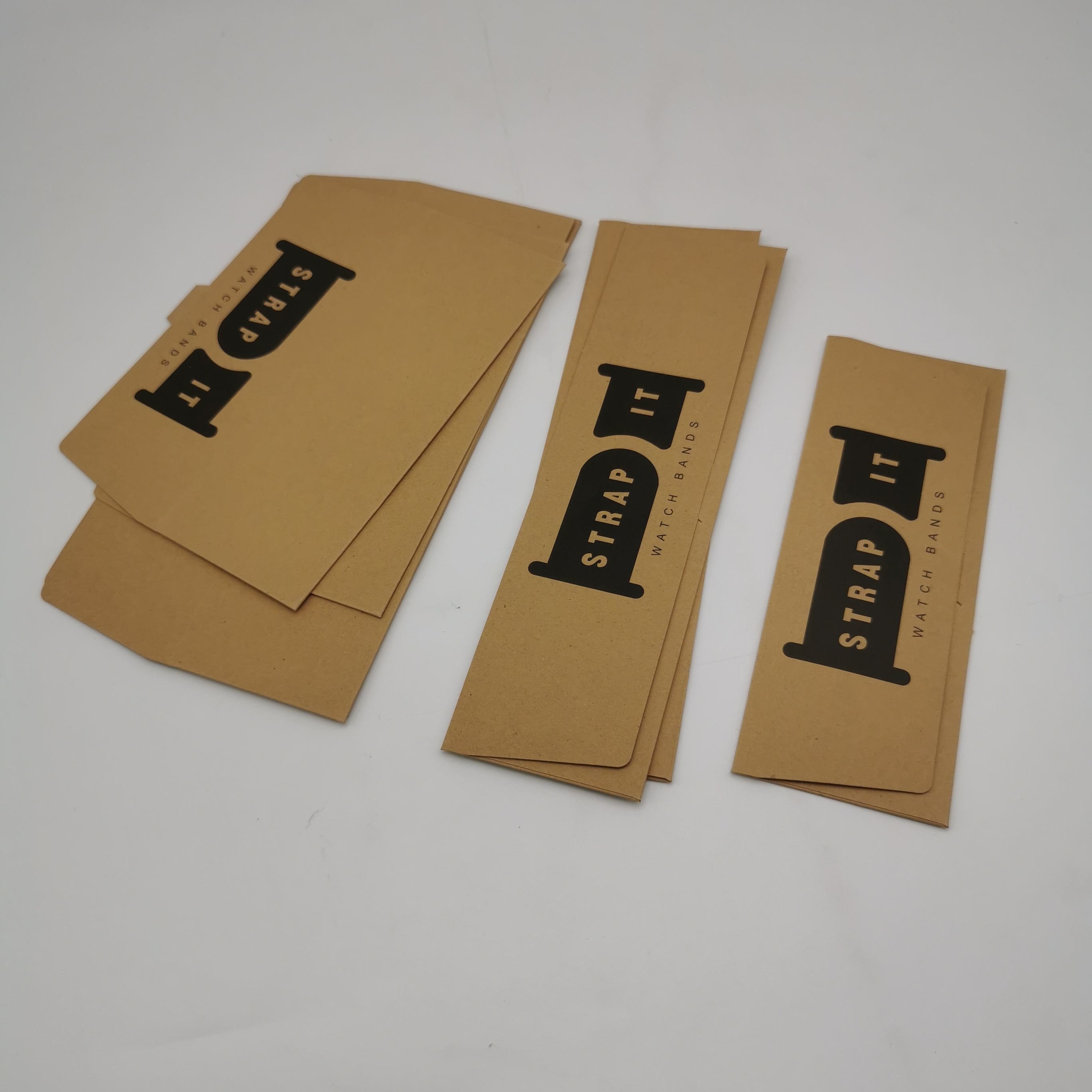 Wrist Watch Band Package Watch Strap Packaging Envelope Packaging for Nylon leather Silicone Watch Strap Packaging