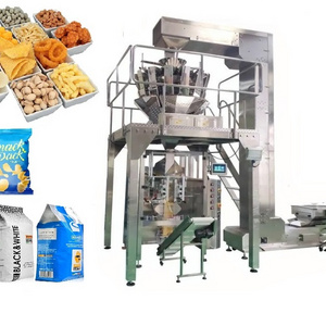 automatic weighing machine frozen french fries food chips rice sugar grain weight multi-function packaging machines