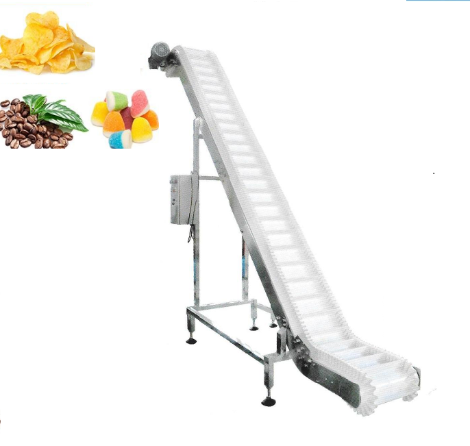 Automatic industrial food grade vertical lift incline z type fruits vegetable snack chips potato modular belt conveyor