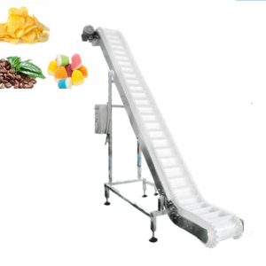 Automatic industrial food grade vertical lift incline z type fruits vegetable snack chips potato modular belt conveyor