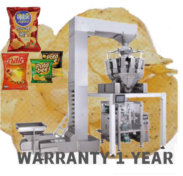 automatic weighing machine frozen french fries food chips rice sugar grain weight multi-function packaging machines