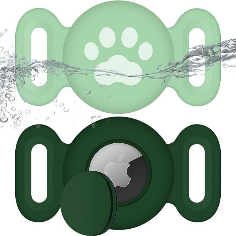 Waterproof Pet Silicone Air tag GPS Case For Dog And Cat Protective Case Collar