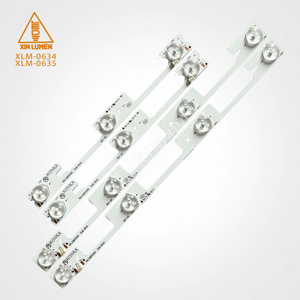 Konka KDL32MT626U 4leds+3leds 2pairs LED TV backlight strip 55 inch TV repair skyworth,  Haier Konka KDL32MT626U