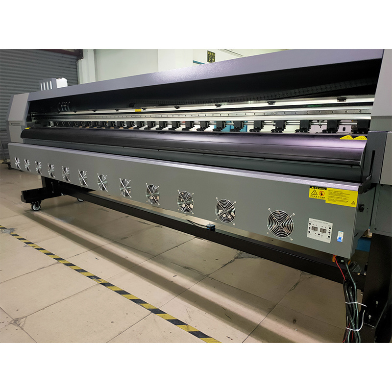 Intelligent Control Eco Solvent Printer 3.2m Large Format Hd Wallpaper Printing Machine