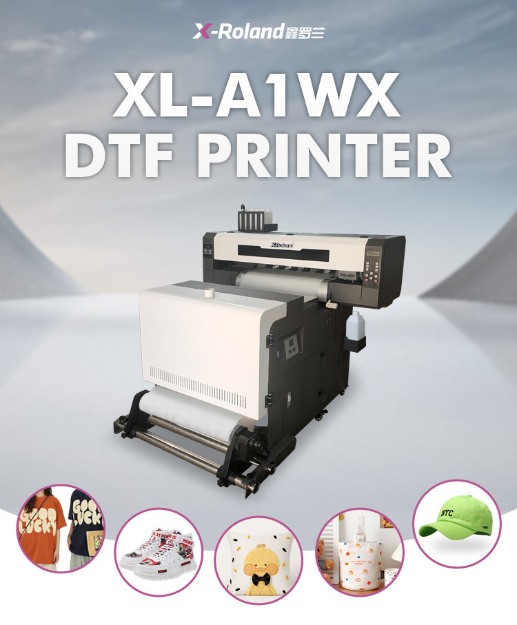 Automatic DTF Printer 60 cm Label & Cloth Printer with New Condition Easy Operate Pigment Ink Core Components Incl. Pump Motor