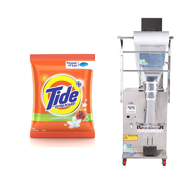 Automatic weighing detergent powder filling packing machine for washing powder soap powder packaging