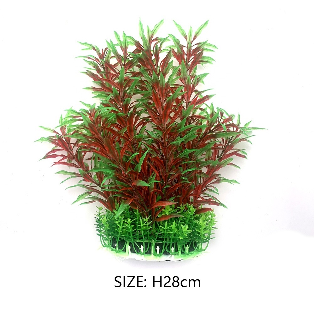 Wholesale Decorations Artificial Landscape Aquarium Plastic Plants Fish Tank Water Grass