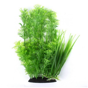 Wholesale Fish Tank Aquarium Decoration Ornament Artificial Plastic Aquatic Plant