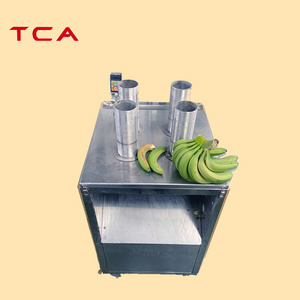 industrial vegetable cutting machinery yellow and green banana small manufacturing banana plantain cutter