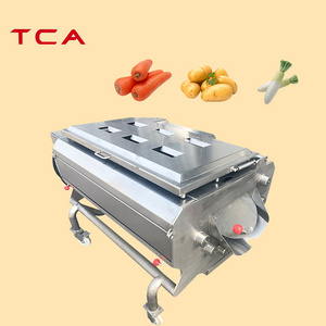 Automatic Potato Peeling Machine Cassava And Potato Washing Peeling Slicing Potatoes With Factory Price