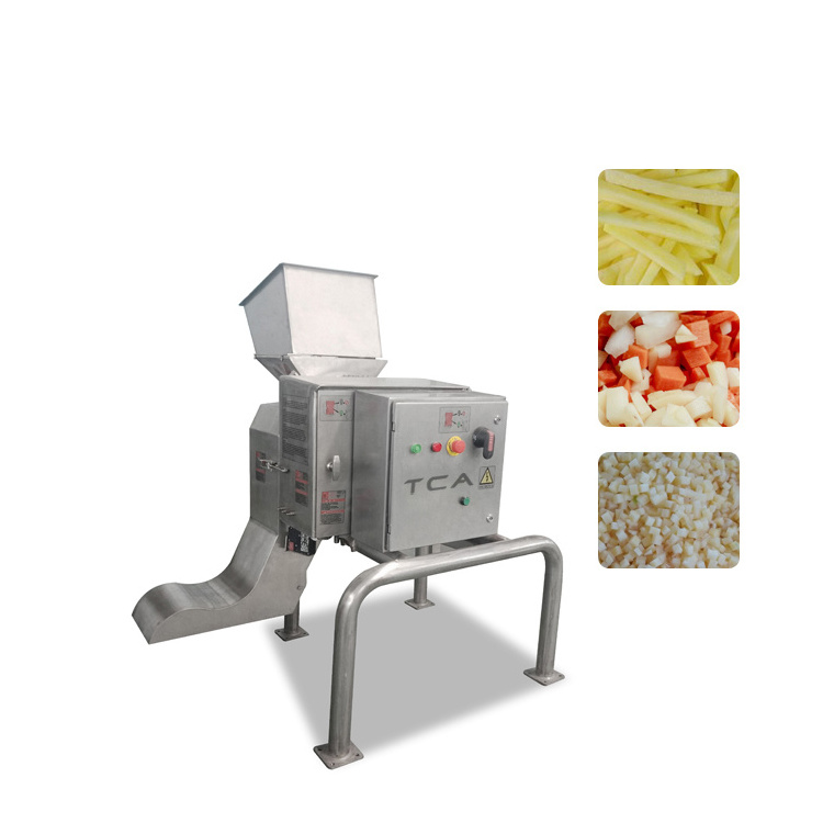 TCA large output 200-1000kgh potato chip thin slicer electric potato chips slicer sweet potato chip cut machine slicer