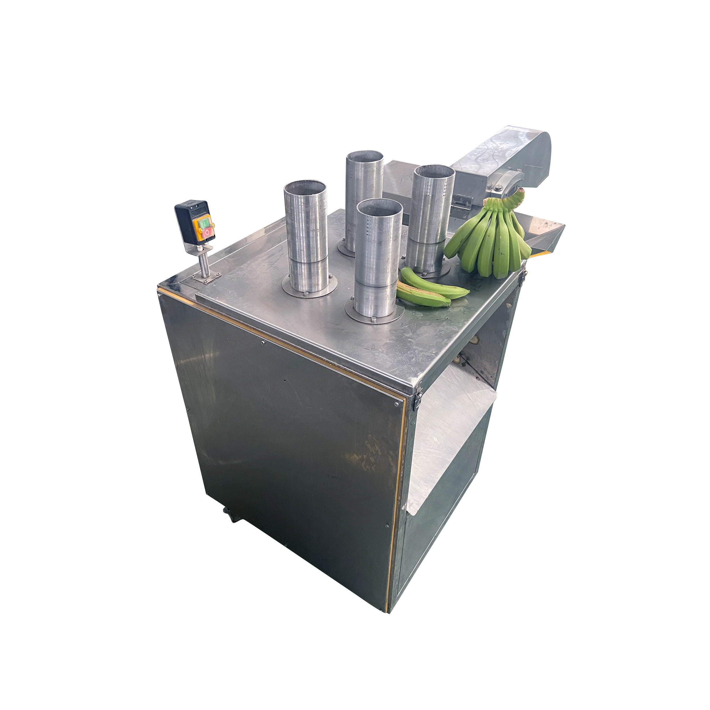 Electric Banana Stainless Steel Slicer Plantain Banana Cucumber Vegetable Fruit Chips Slicer Automatic