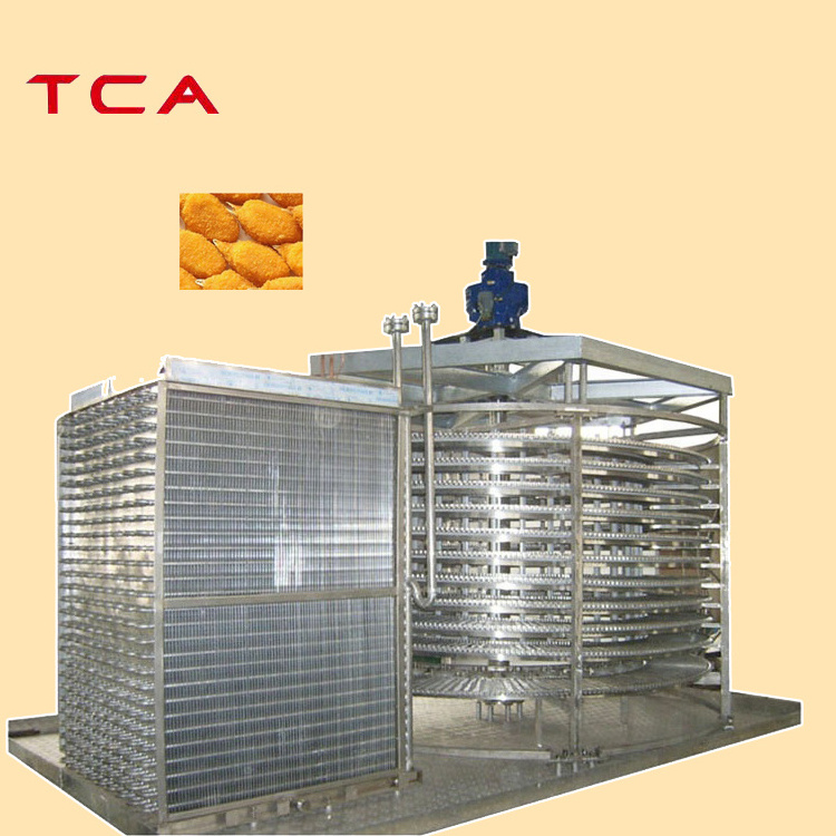 TCA Single Spiral Quick-Freezing Quick Cooling Refrigeration Cooling Performance Temperature Adjustable Potato Chips Salad