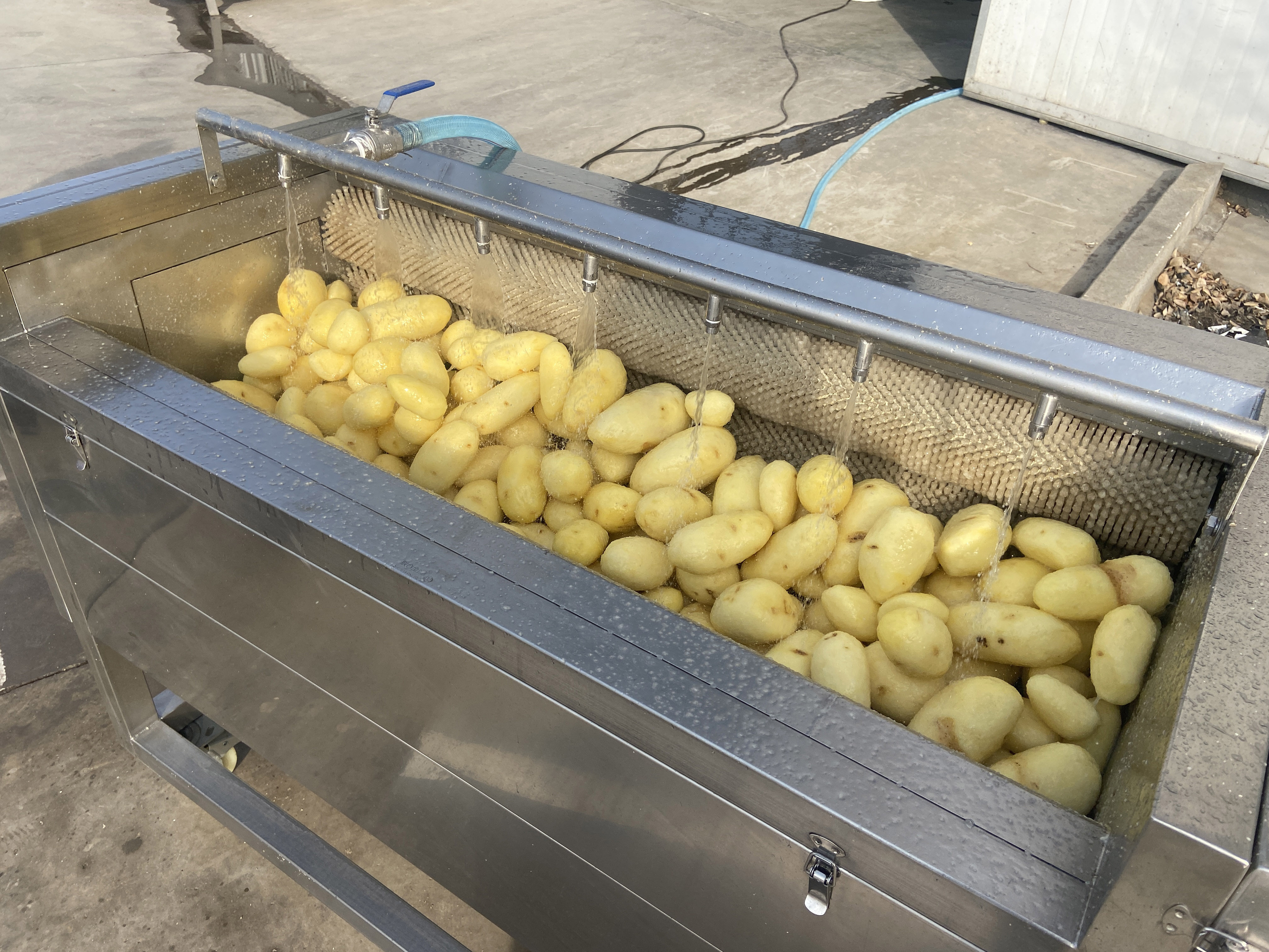 Fully Automatic Industrial Potato Peeling Machine/potato Washing Machine Price/potato Peeler Machine For Sale