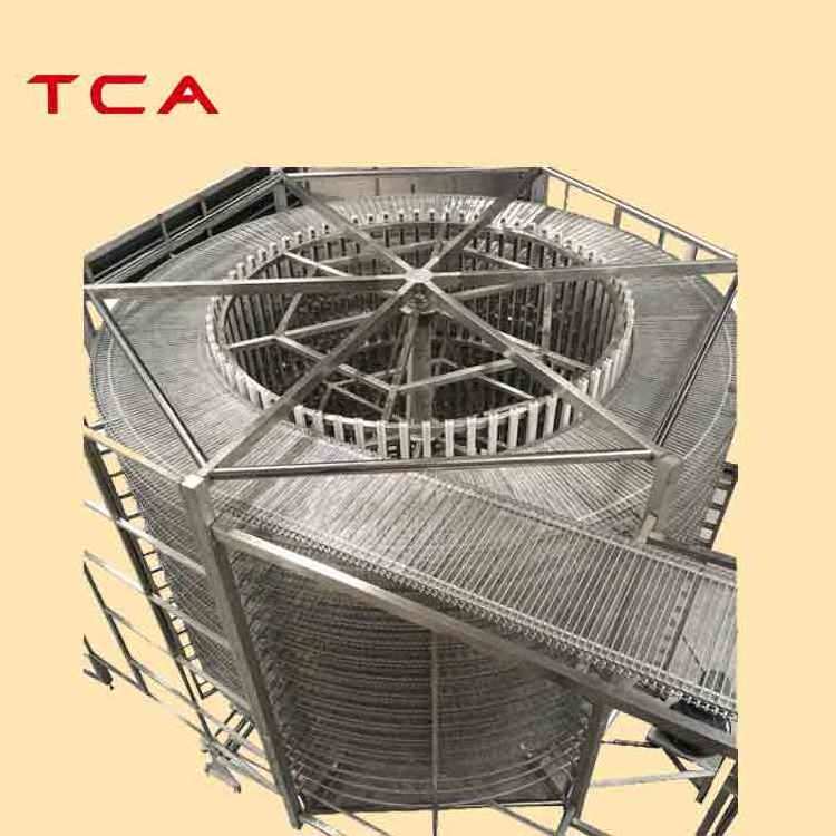 TCA Single Spiral Quick-Freezing Quick Cooling Refrigeration Cooling Performance Temperature Adjustable Potato Chips Salad