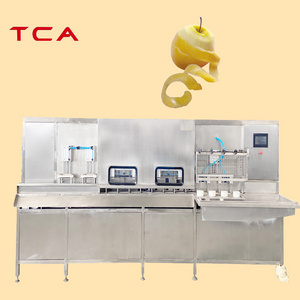 Apple orange peeling machine Industrial Electric stainless steel Apple Peeler Corer Slicer Machine