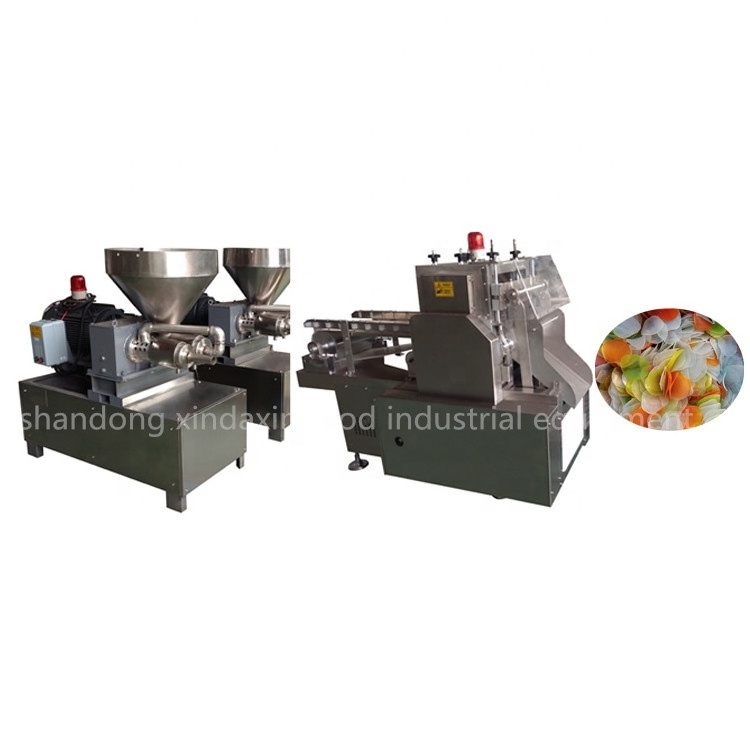 Standard corn cassava starch prawn cracker bar extruder prawn cracker chips making machine