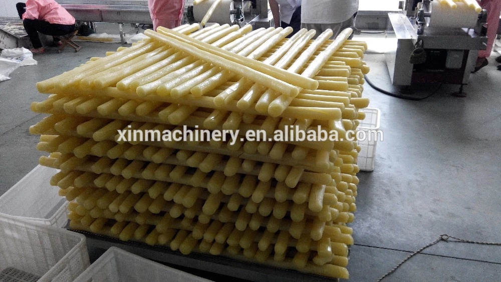 Standard corn cassava starch prawn cracker bar extruder prawn cracker chips making machine